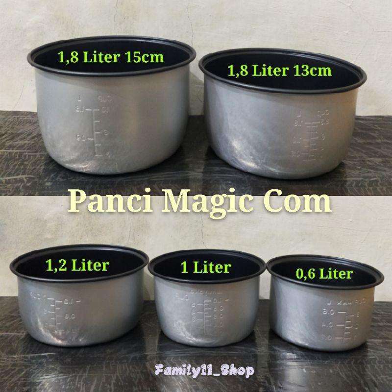 Jual PANCI/TEFLON MAGIC COM 1,2 1,8 LITER/TFLON RICE COOKER/TEFLON