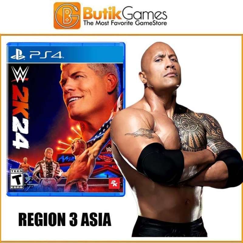 Jual Wwe 2k24 Wwe 24 Wwe 2024 Ps4 Standard Edition Di Seller Butikgames