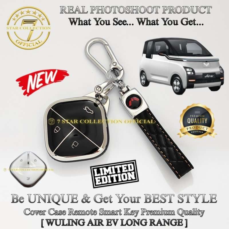 Promo CASING COVER KUNCI REMOTE MOBIL WULING AIR EV PREMIUM LIMITED ...
