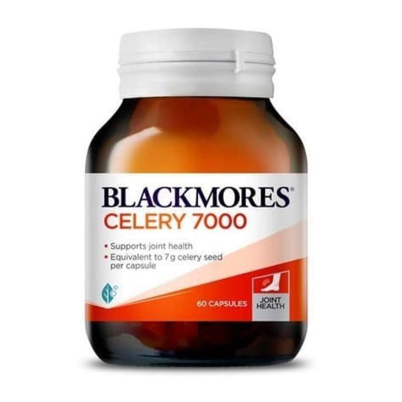 Promo Blackmores Celery 7000, Joint Pain Relief, 60 Capsules Diskon 33