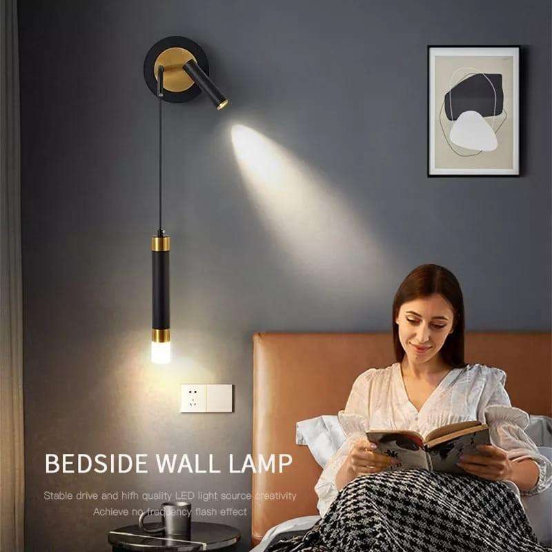 FL 1224 LAMPU DINDING MINIMALIS MODERN NORDIC SPOTLIGHT BEDSIDE LAMP