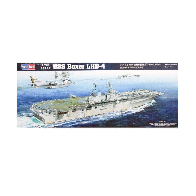Promo Hobby Boss 83405 Uss Boxer Lhd-4 Model Kit [1:700] Diskon 30% Di ...