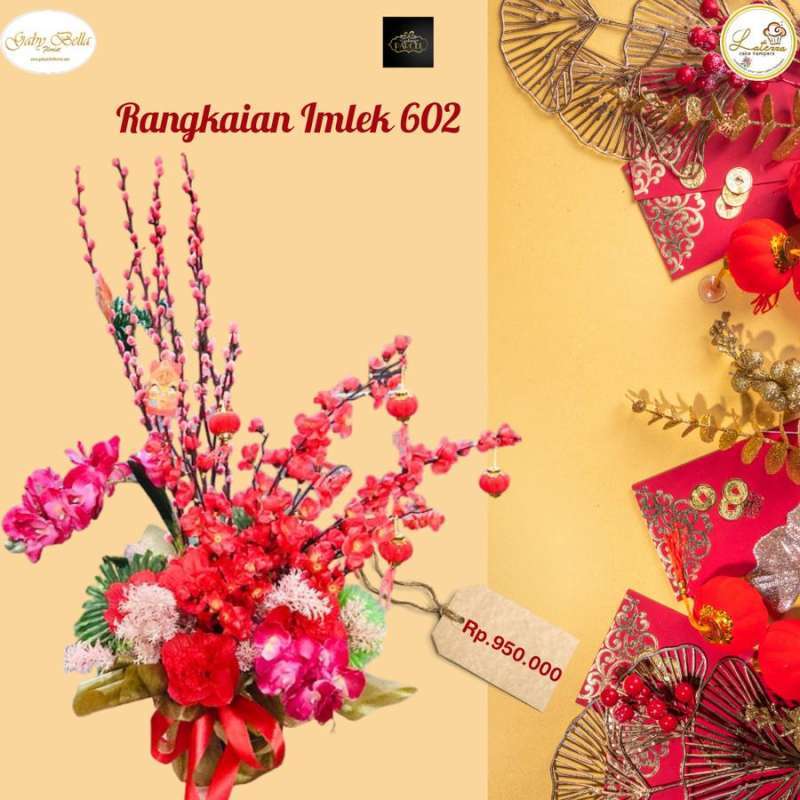 Jual Rangkaian 602 Rangkaian Bunga Imlek Rangkaian Imlek Artificial Di