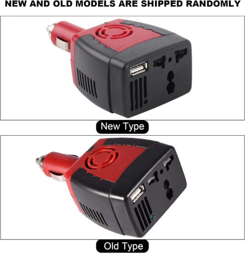 Jual [mg]compact Power Car Inverter 150w 220v Ac Eu Plug And 5v Usb ...