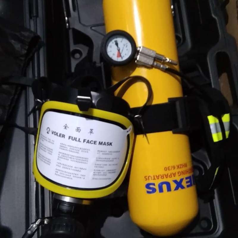 Jual Scba Breathing Apparatus Nexus Bahan Steel 6 Liter 300 Bar Di ...