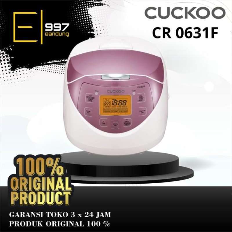 Jual Rice Cooker Cuckoo Cr 0631f / Cr0631f Digital 1 Liter Made In