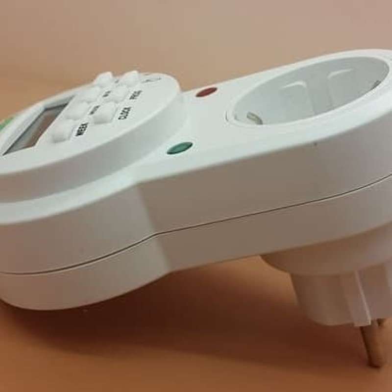 Tapak Timer Promo Digital Timer Stop Kontak Programmable Rumah/ Studio Otomatis ...