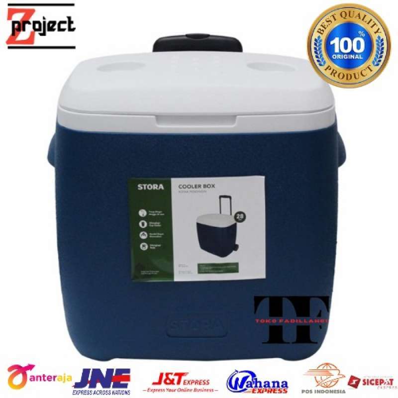 Promo Stora Cooler Box Dengan Roda 28 Liter / Cooler Box Roller Wheel ...