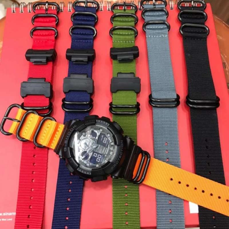 Jual Terlaris Tali Jam Tangan Nato Zulu Casio G shock Plus Adapter Abu abu Di Seller Coklatstore Meruya Utara ilir Kota Jakarta Barat Blibli