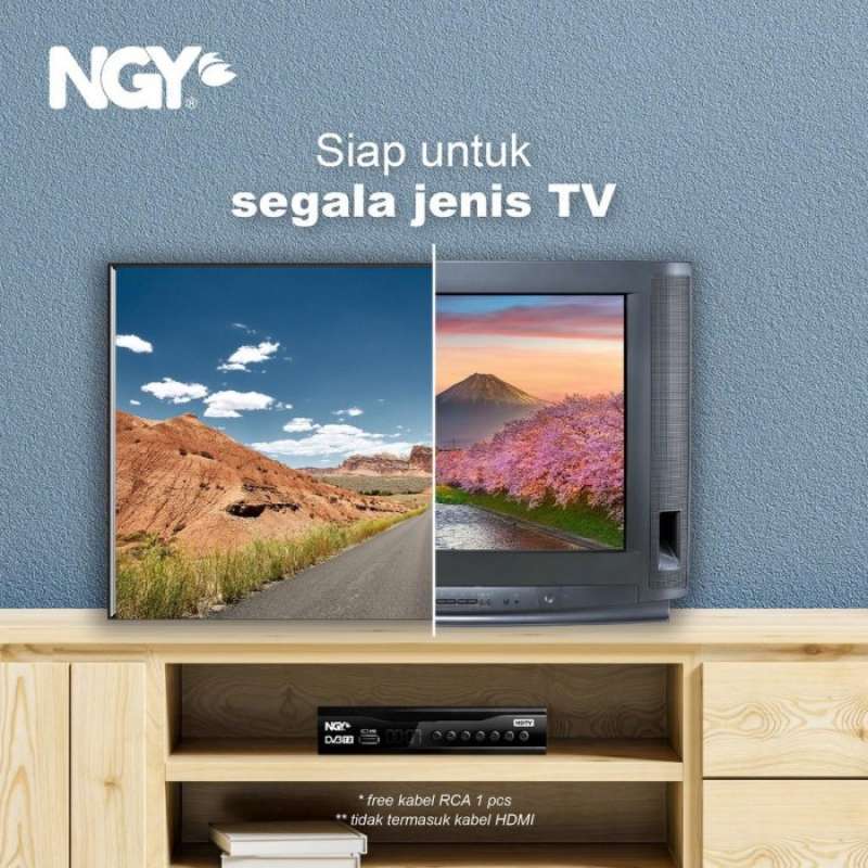 Promo Ngy Digital Set Top Box Hd / Stb Siaran Dvb T2 Receiver 801 ...