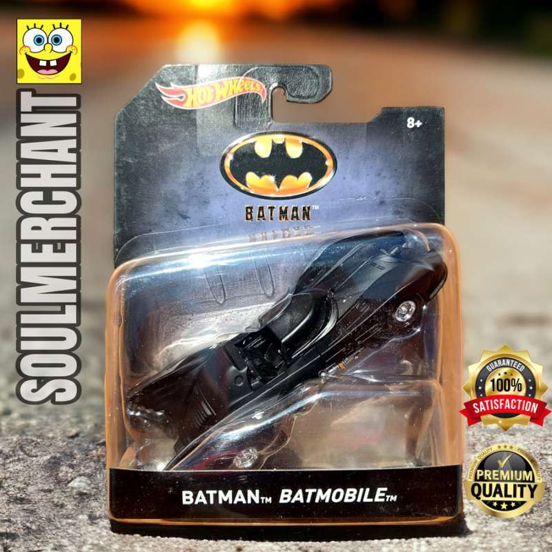 Small Scale Model Batmobile Hot Wheels 1:50 Scale Batman Animated ...
