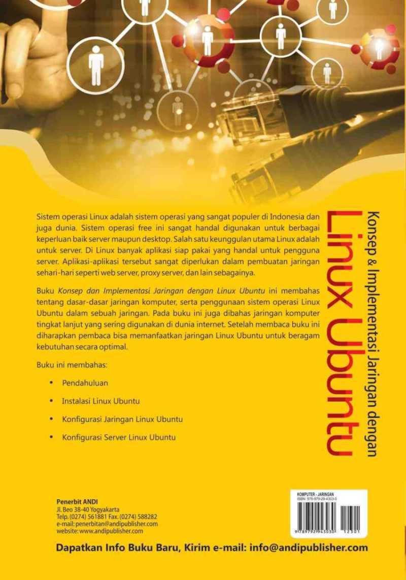 Jual Buku Konsep Dan Implementasi Jaringan Dengan Linux Ubuntu Di ...