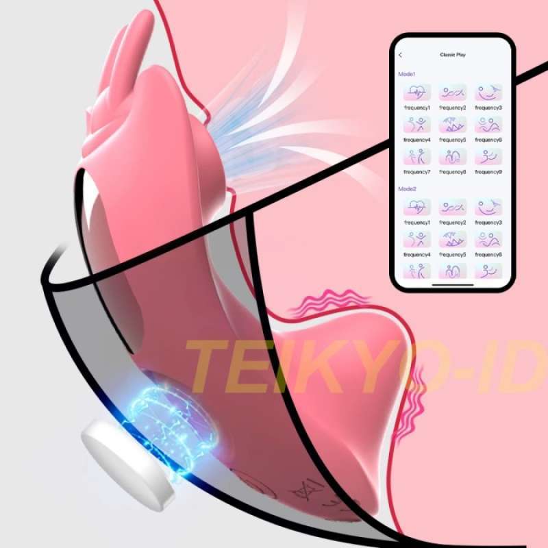 Promo lilo app vibrator sex toys vibratorr alat bantu seksualitas