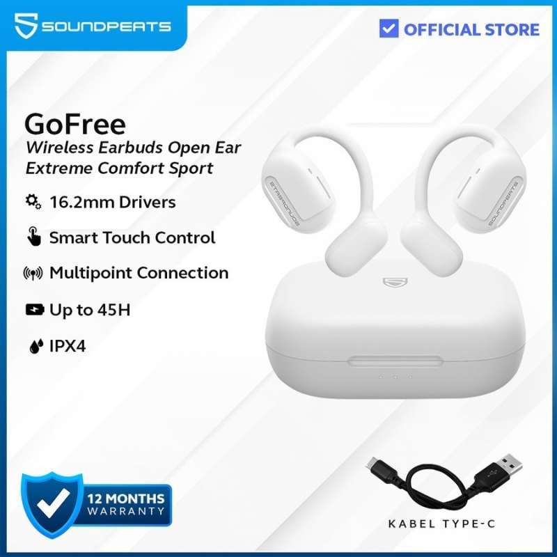 Promo Soundpeats Gofree True Wireless Open Ear Extreme Comfort