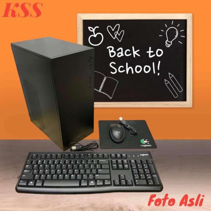 Promo Komputer/pc Rakitan I5 7400 + 8gb Ddr4 + Ssd Nvme 7th Gen ...