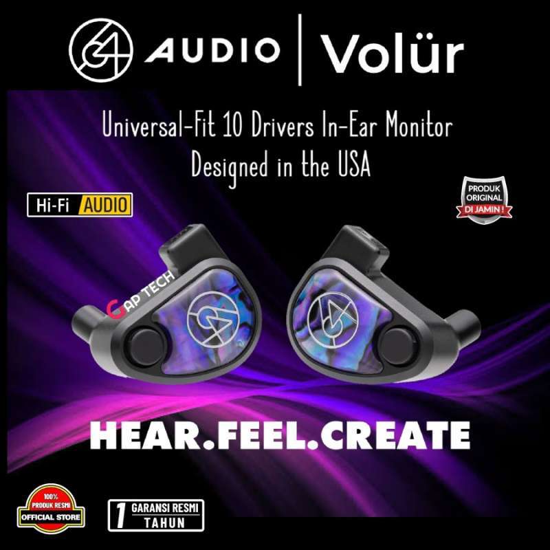 1964EARS V6 Custom IEM 64 audio 1964-V6 Universal Fit - ミックス