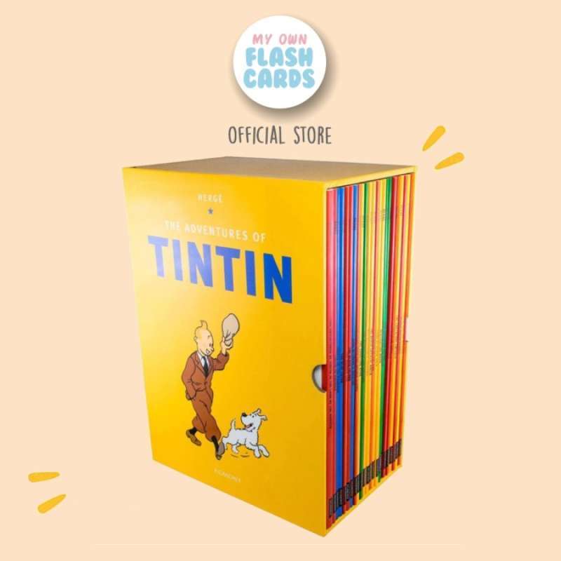 洋書　the adventures of TinTin 23冊　新品 Amazon.com: The Adventure of Tintin Collection Book Box Set