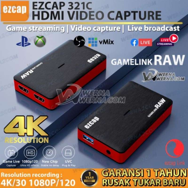 Promo Ezcap 261 Usb 3.0 Hdmi Capture Game Live Streaming 4k 1080p Diskon 23 Di Seller Utepe Store Cengkareng Barat Kota Jakarta Barat Blibli