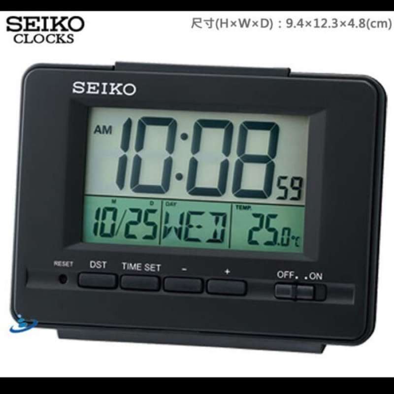 Jam meja digital seiko top