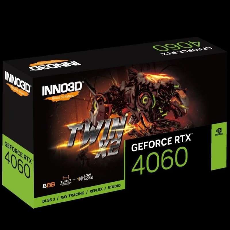 Jual Vga Nvidia Inno3d Geforce Rtx 4060 Twin X2 Di Seller Swastikacomp ...