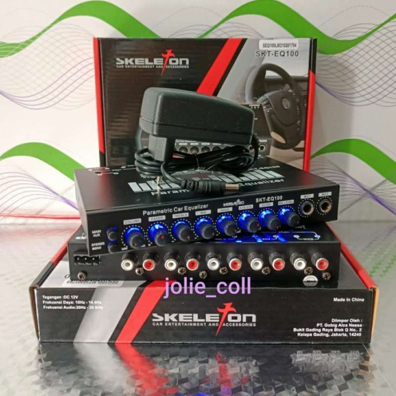 Promo Preamp Equalizer Skeleton Skt Eq100 Karaoke Bonus Adaptor 12volt ...