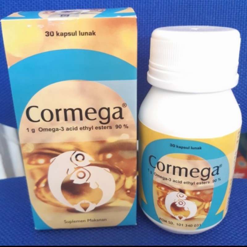 Promo Cormega Omega 3 (30 Kapsul Lunak) Diskon 33% Di Seller Medika