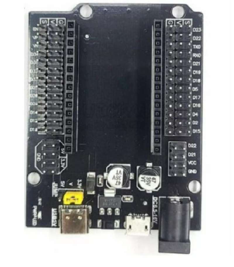 Esp Shield Module Jual Modul Expansion Shield Prototype Board Esp32 Base Plate Extension ...
