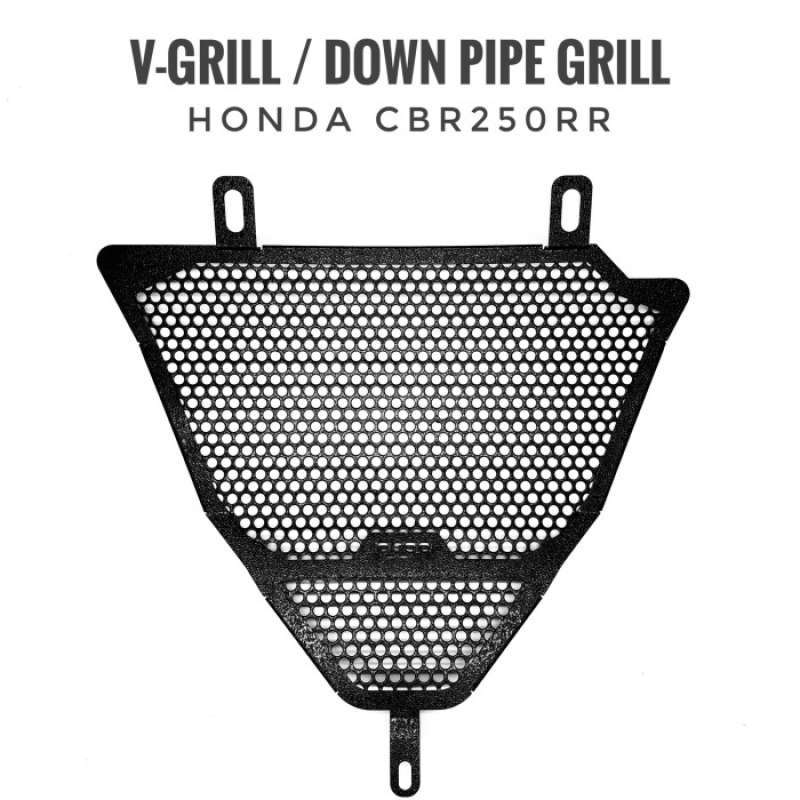 Downpipe Grille Honda CBR250RR 17- R&G (DG0024BK) main image 1
