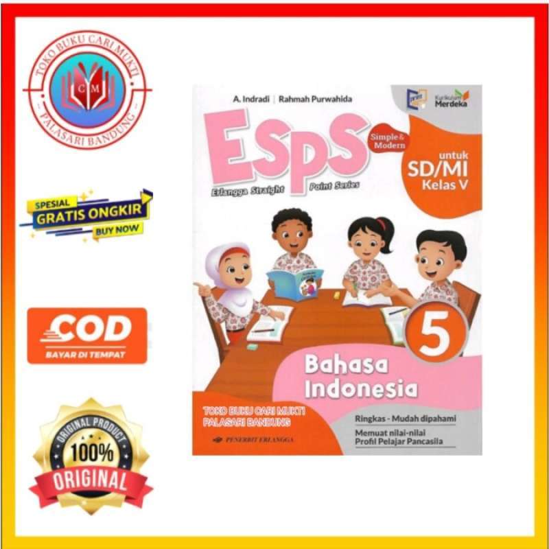 Promo Buku Esps Bahasa Indonesia Untuk Sd/mi Kelas 5 Kurikulum Merdeka ...