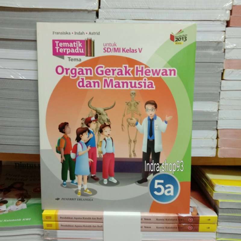 Promo Buku Tematik 5a,5b,5c,5d,5e Kelas 5 Sd K13 Revisi Erlangga ...