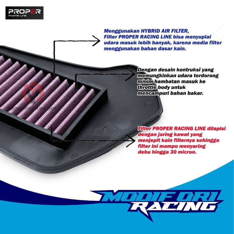 Jual Beat Deluxe - Genio Filter Udara Proper Hybrid Filter Udara ...