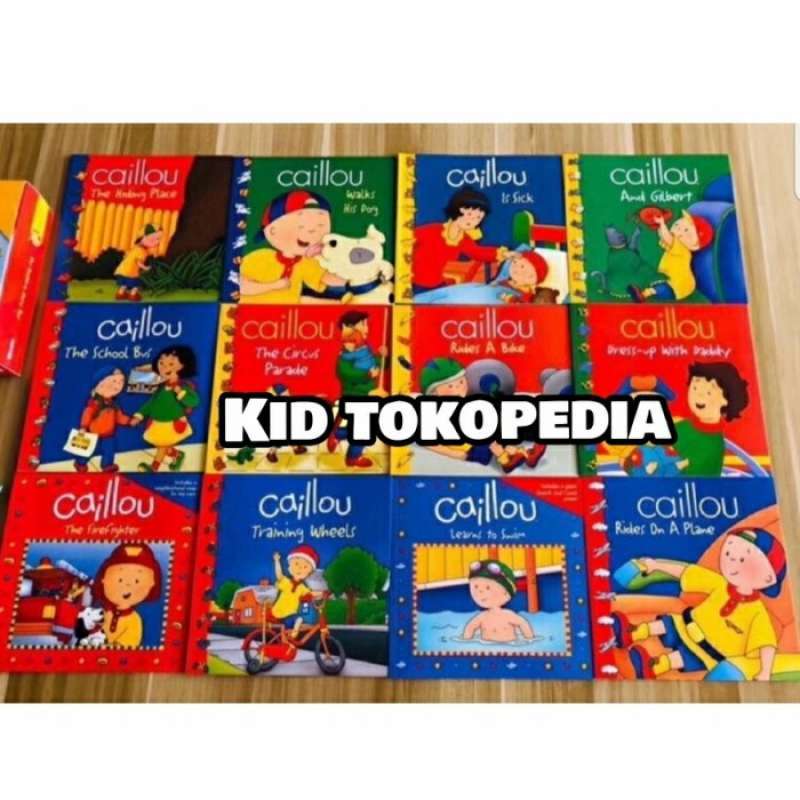 Promo Caillou My Bed Time Story Book 20 Buku Anak Inggris Diskon 26 Di