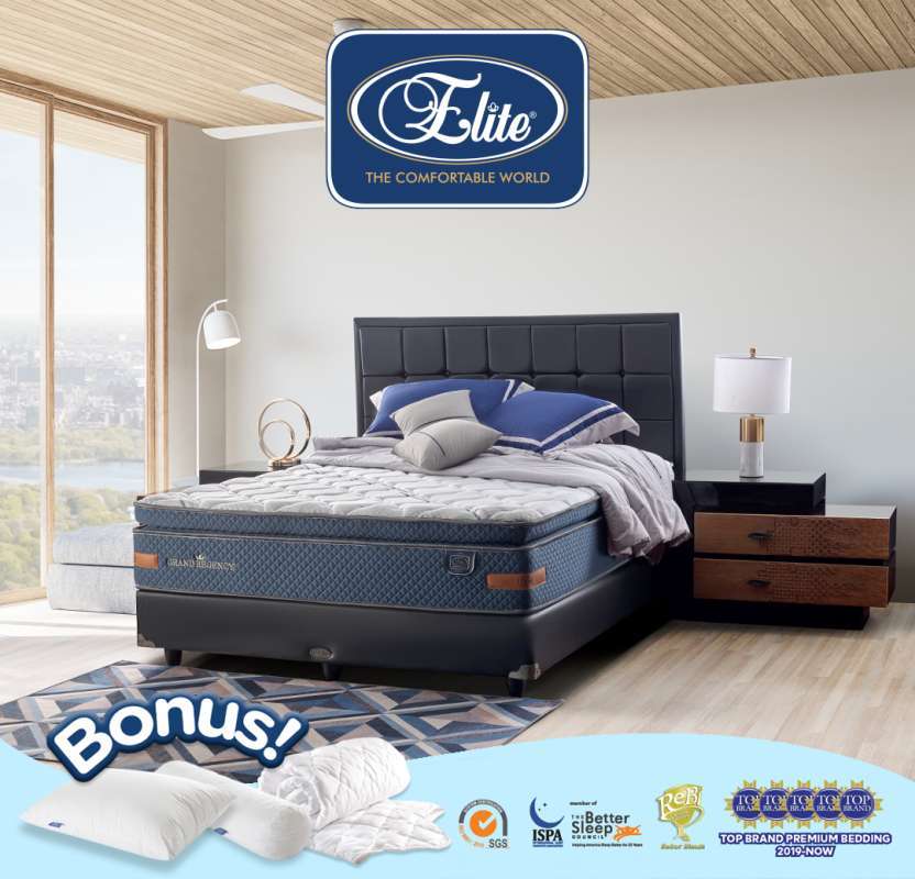 Promo Elite Springbed Kasur Grand Regency New Edition Mattress Only 100 X 200 Diskon 38 Di