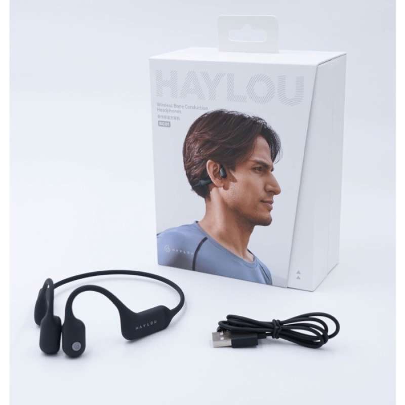 Jual Haylou Purfree Bc01 Bone Conduction Headphone Open-ear Wireless ...