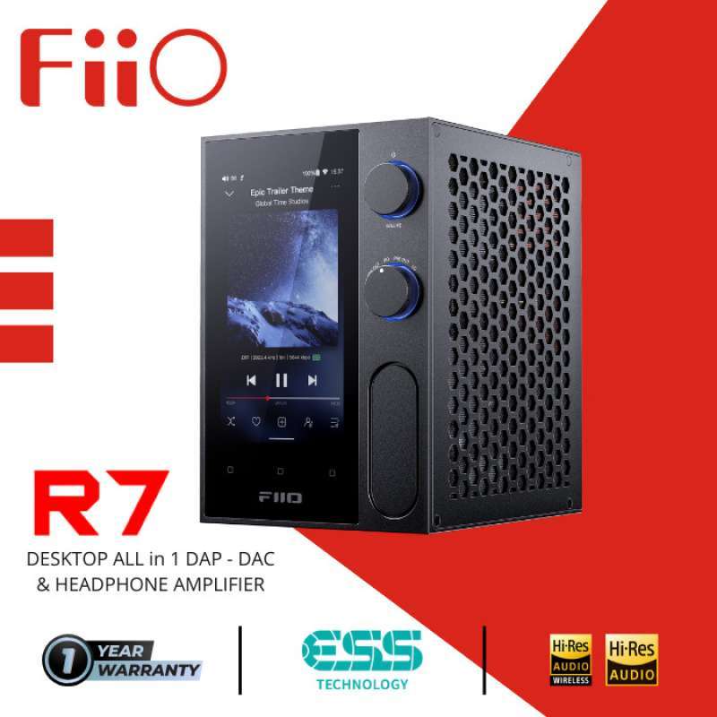 Jual Fiio R7 Desktop All In 1 Audio Player Plus Headphone Amplifier Di ...