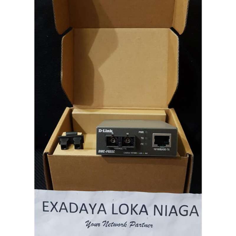 Promo Dmc-f02sc 100base-tx - 100base-fx Sc Media Converter Multi Mode ...
