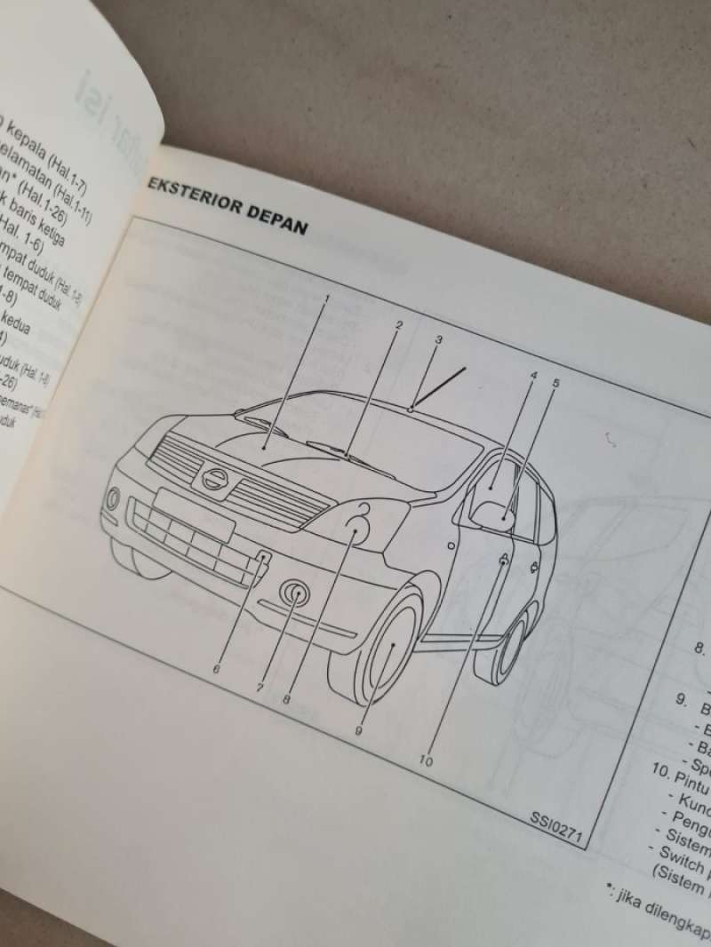 Jual Buku Owners Manual Book Nissan Grand Livina L10 20072013 Original Di Seller Noelle