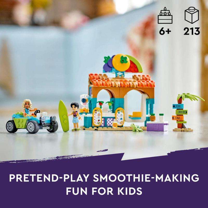 Promo LEGO Friends 42625 Beach Smoothie Stand (213 Pieces) Balok