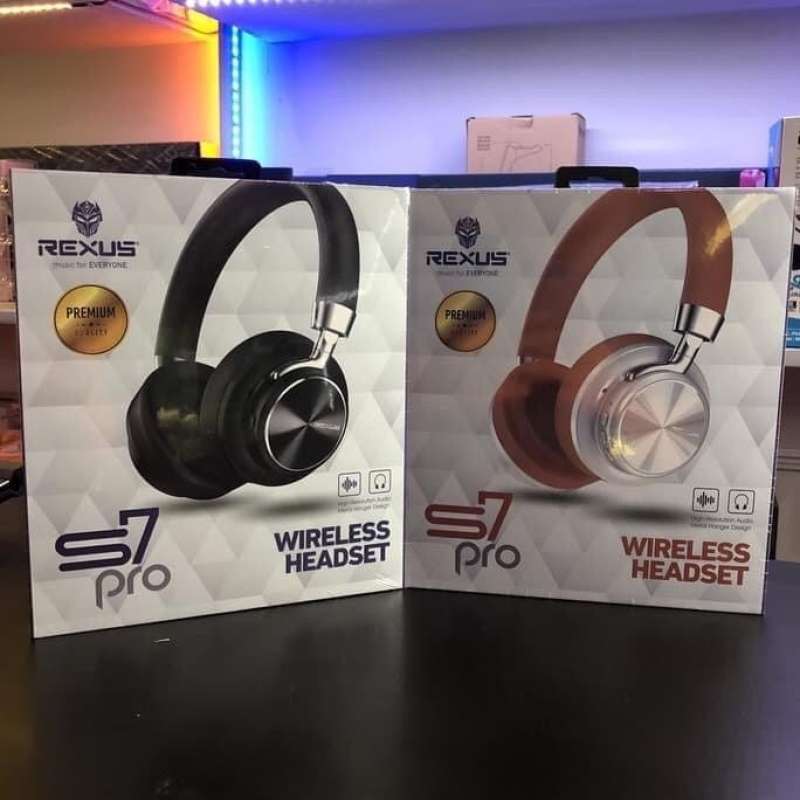 Promo 100 Produk Ori New Brand Rexus S7 Pro Bluetooth Gaming Headset gratisongkir Diskon 23 Di Seller Zawaru Store Tanah Tinggi Kota Jakarta Pusat Blibli