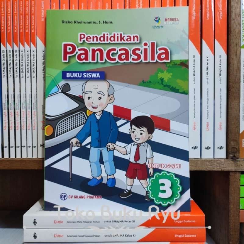 Jual Buku Pendidikan Pancasila Kelas 3 Sd Kurikulum Merdeka Gilang Di ...