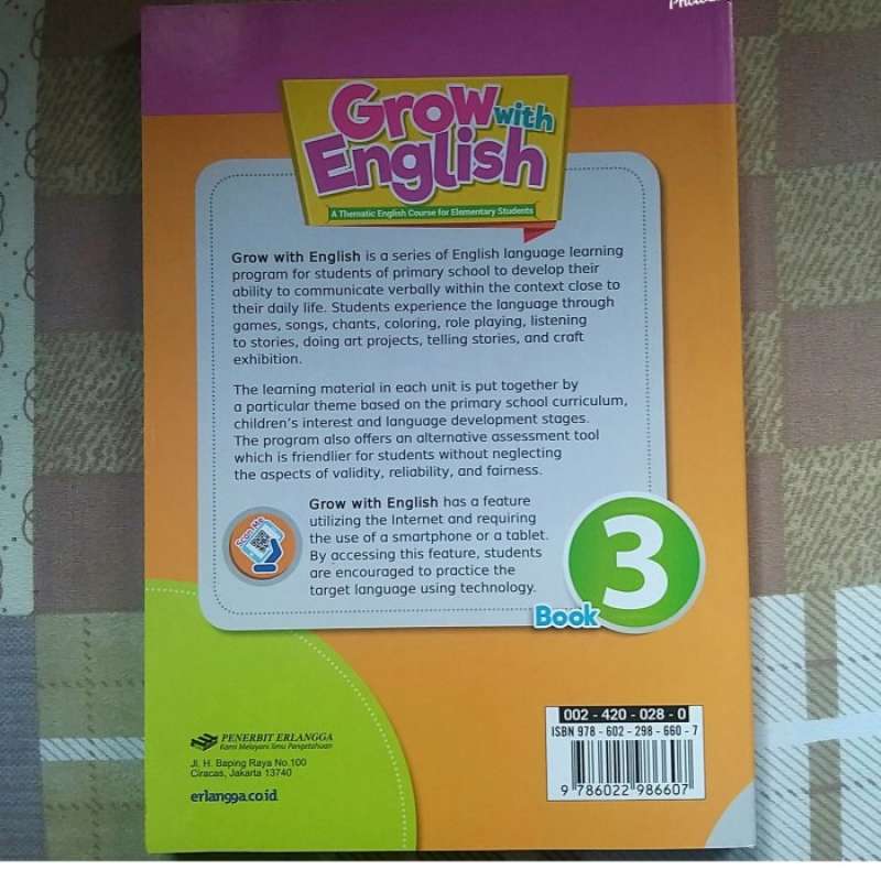 Jual Buku Bahasa Inggris Grow With English Revisi Sd Mi Kelas 3 ...