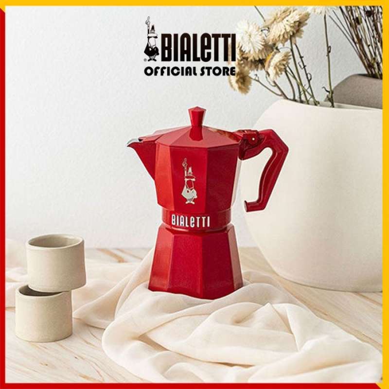 Jual Bialetti Mokapot Moka Exclusive Red 6 Cups Alat Seduh Kopi Manual Di Seller Aqmar Koja Utara Kota Jakarta Utara Blibli