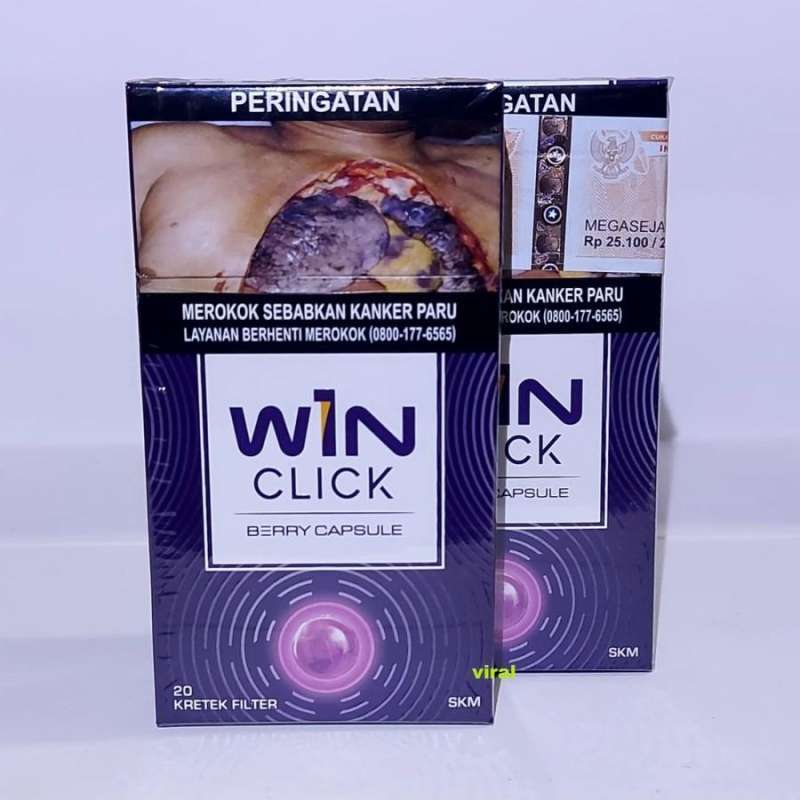 Winclick Rokok Jual Win Click Berry Termurah - Harga Grosir Terupdate Hari Ini | Blibli