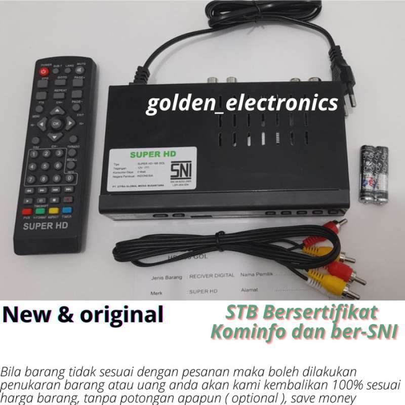 Multipu Stb Promo Stb Set Top Box Tv Digital Terbaik Newbergaransi Diskon 30% Di ...