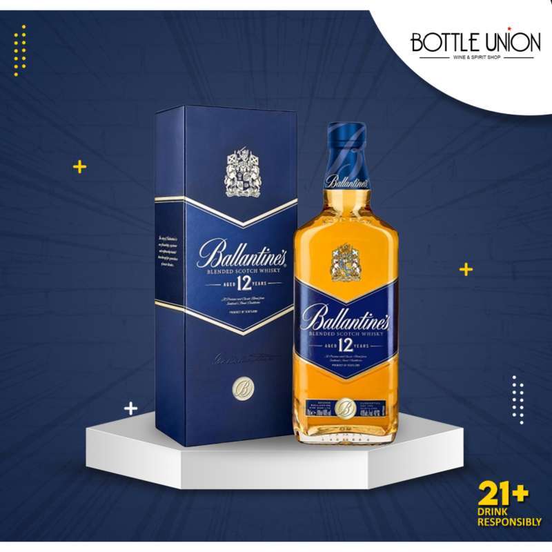 Ballantine's 12 Years Old 750ml（バランタイン 12年 ブルー）