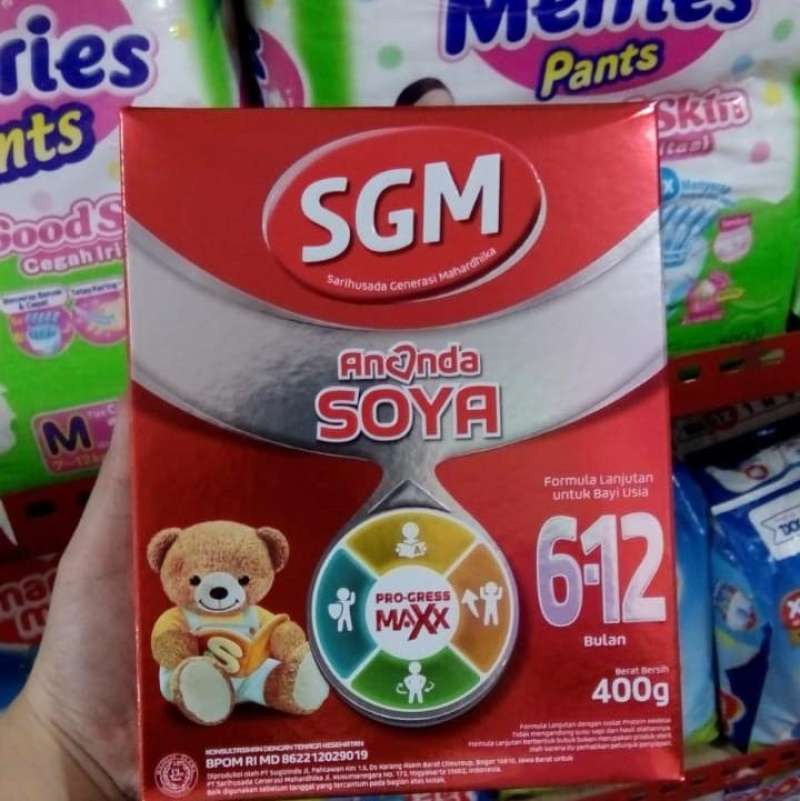 Jual Sgm Soya 6-12 Bln 400gr Di Seller Sakha Babyshop27