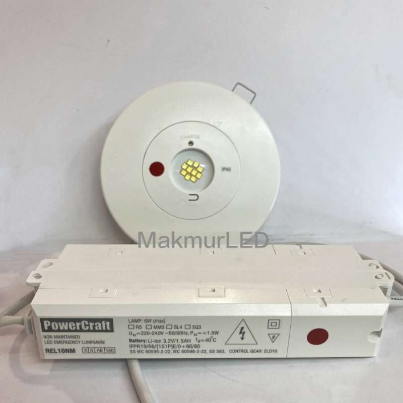 Powercraft emergency light on sale