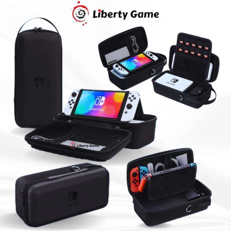 Jual Tas Travel Hand Carrying Bag Nintendo Switch V1 V2 Oled Black Di Seller Liberty Game Liberty Game Kota Jakarta Utara Blibli