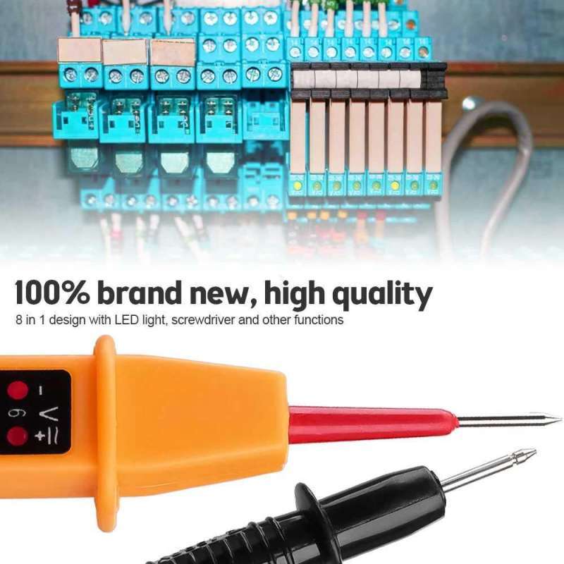 ARELENE 8 In 1 Tester Voltage AC DC 6-380V Auto Electrical Pen Detector...
