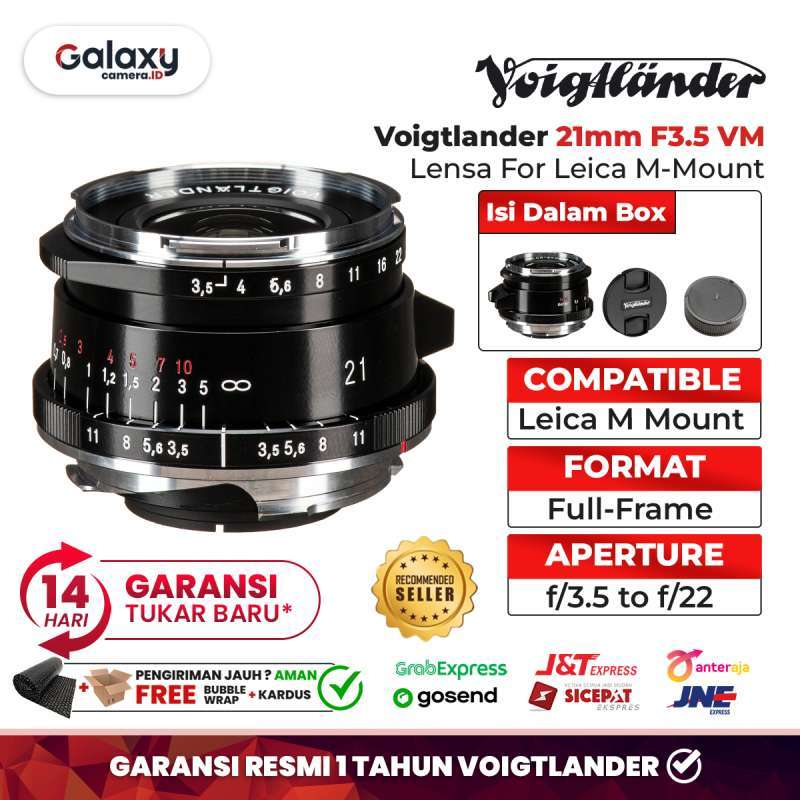 Voigtlander 21mm VM P Color-Skopar For Leica M Mount Resmi